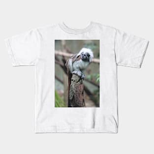 Cotton Top Tamarin Kids T-Shirt